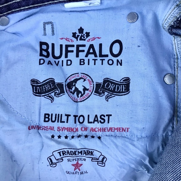 BUFFALO | Rock for Freedom Button Fly Jeans 38x35 Long Legs - Picture 13 of 14